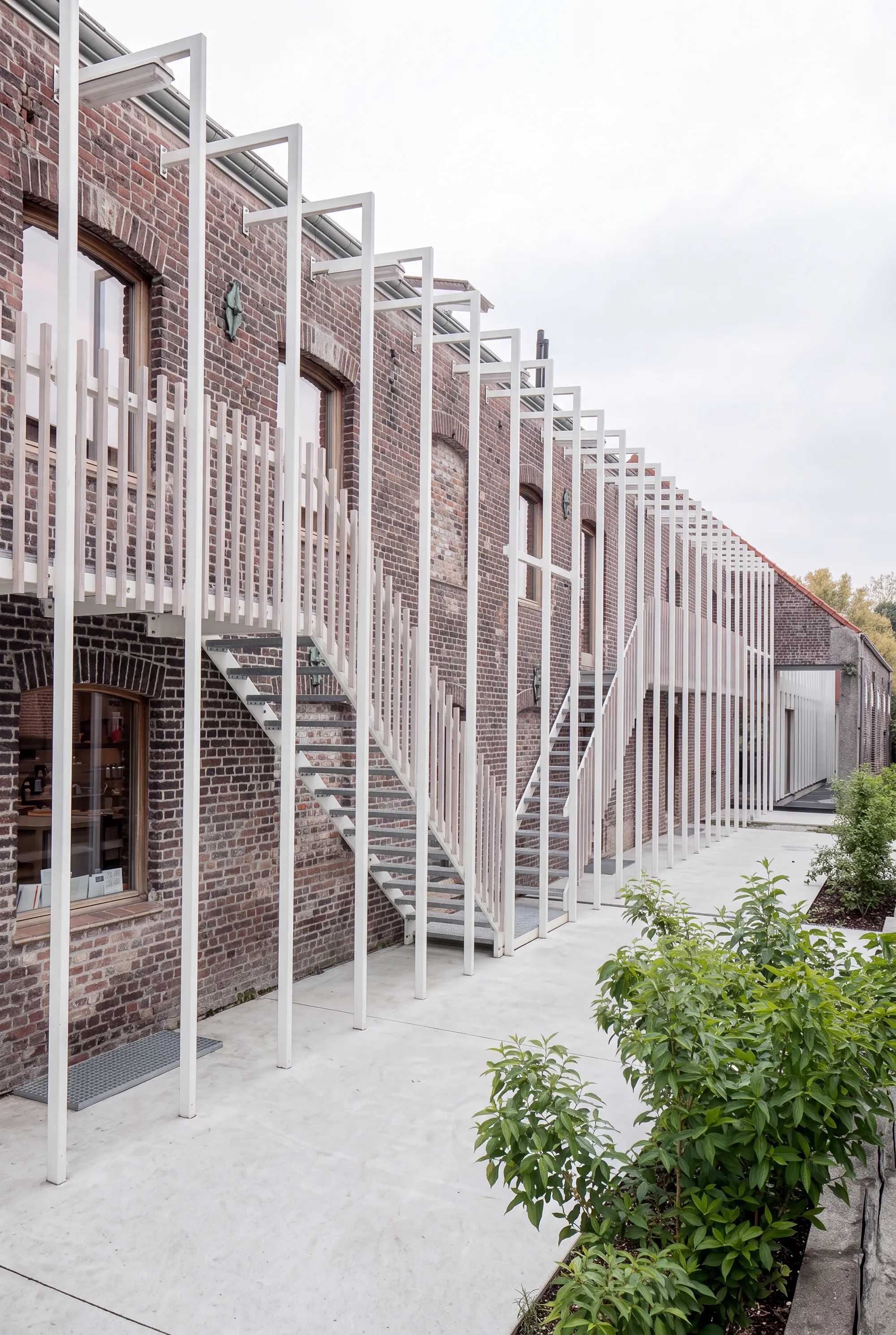 Historische baksteen en hedendaagse architectuur